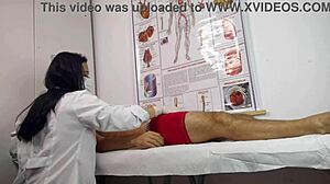 patient excited near nurse