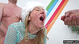 Snow bunny cum slut