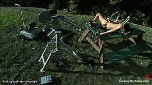 huge tits machine