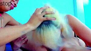 Blonde Blowjob Session