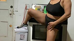 Latina Milf In Black