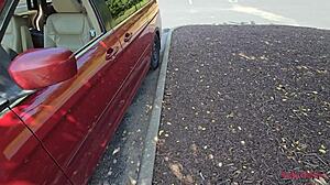 wife caught in parking lot