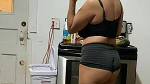 Latina Milf In Black