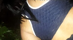 Street vagina touch