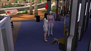 Raven works out hard