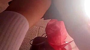 Estudiante Upskirt Falda Tenis