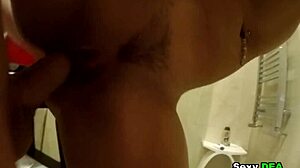 Naughty Bathroom Goddess Cleanup