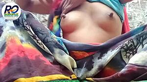 desi saree removal