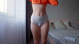 kinky wet diaper play