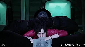 claire sucks cock