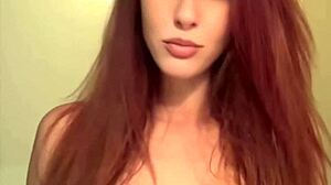long hair milf smoking