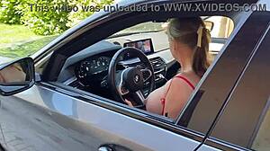 Busty milf squirts