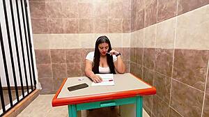 student blowjob classroom