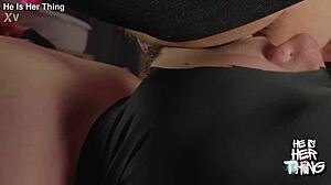 Facesitting cum eating