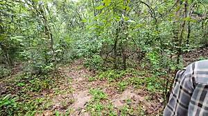 Thai girl in forest