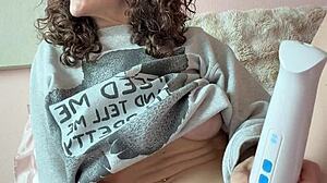 Lesbian facetime mutual masturbation