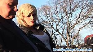 Teen doggystyle fun
