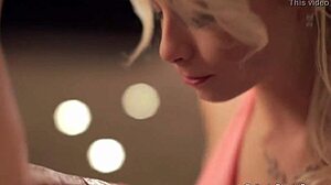 blonde milf swallows