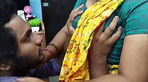 Desi lovers finger lick
