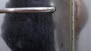 Wet bathroom scene