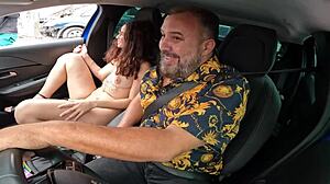ass in car