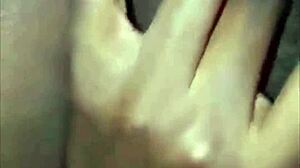 Etudiante masturbation