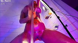 shower demoness cum