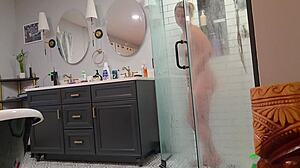 Shower Peeking Caught