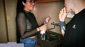 kitchen fuck afterparty
