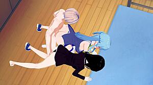 Threesome 3d Hentai