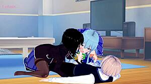 Threesome 3d Hentai