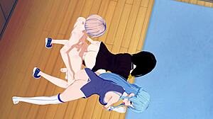 Threesome 3d Hentai