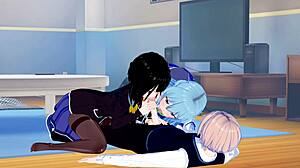 Threesome 3d Hentai