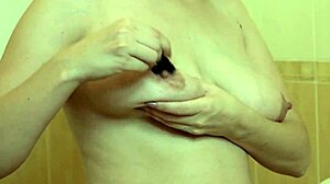 busty milf toilet masturbation