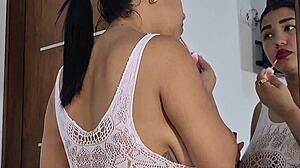 Innocent Busty Beauty