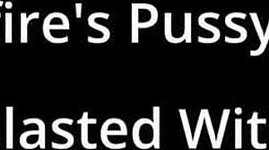 Pussy shocked and blasted