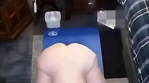 Morning yoga exercises