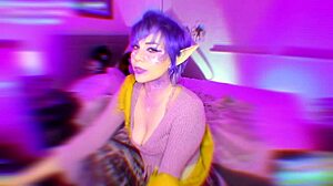 nymph cam tease