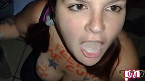 wife swallows strangers loads