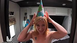 stepmoms birthday cumshot