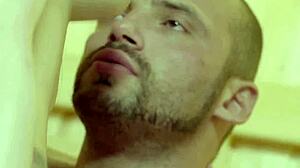 Sauna Blowjob Muscle Guy