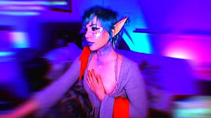 nymph cam tease