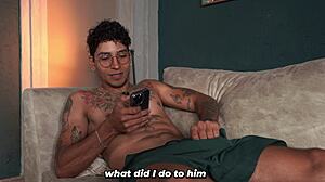 Stepbrother Accidentally Shows His Penis To His Stepsister