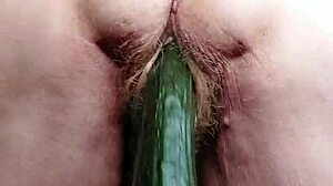 Granny cucumber fun